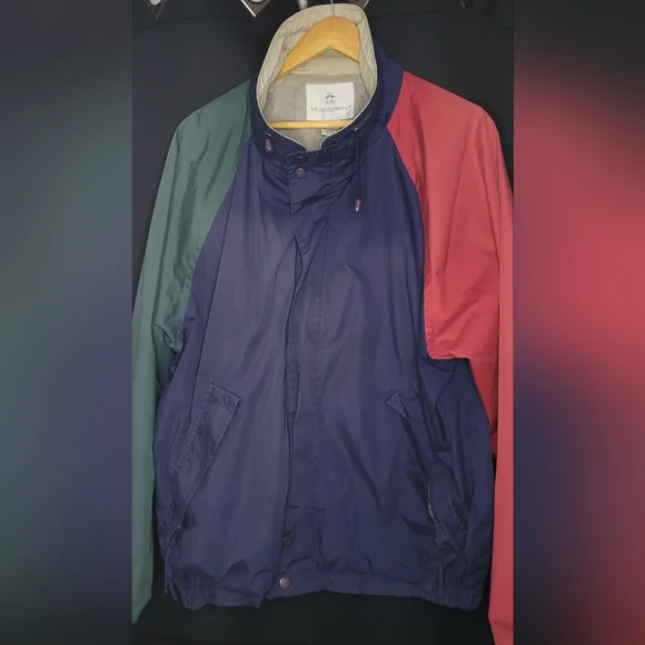 Vintage an original penguin by munsingwear jacket tricolor